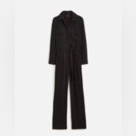Madewell Tie Waist Straight Leg Jumpsuit - Picture 3 of 7